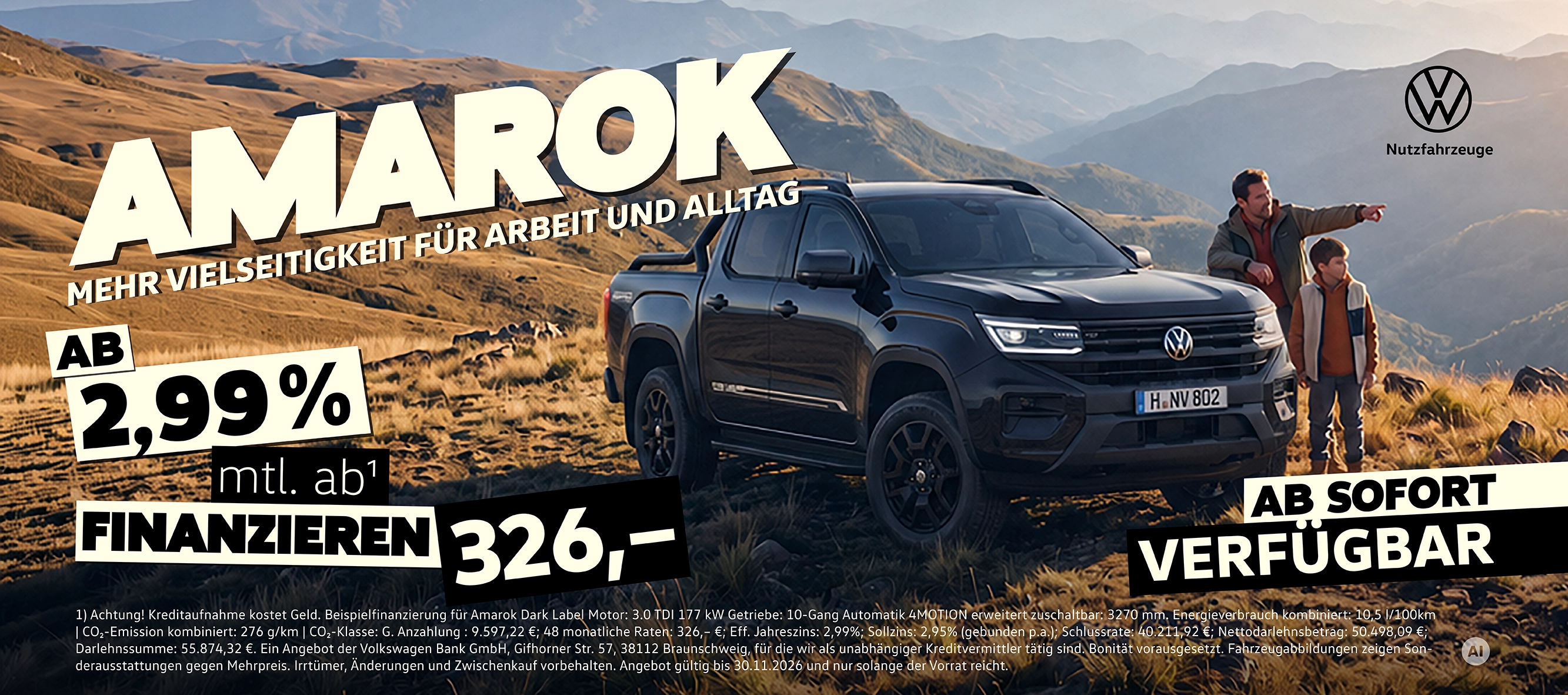 VW Amarok Aktionswochen